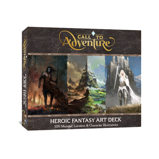 Heroic Fantasy Art Deck