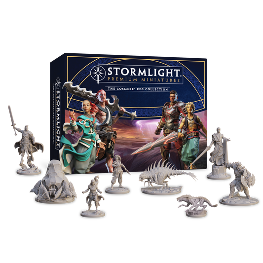 Cosmere RPG pack of miniatures